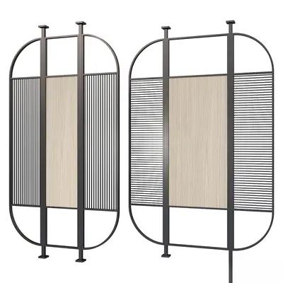 Modern Arc Frame Partition 3d model