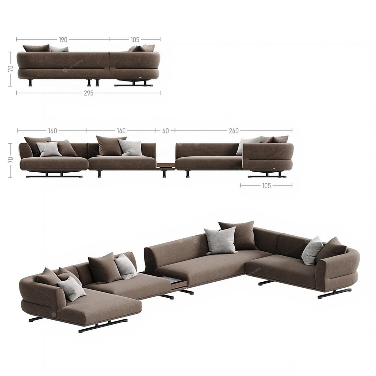 Sofas 3D Models 4