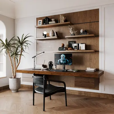 Modern Study Room