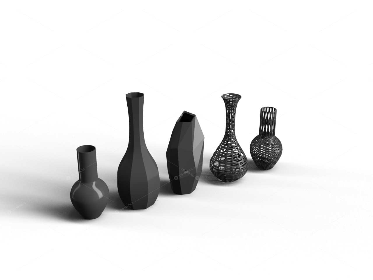 Ceramic Vessels 3D Models