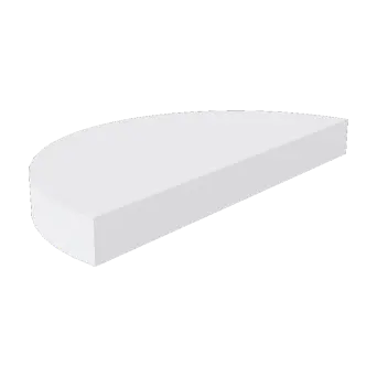 Semicircular cylinder 3d model