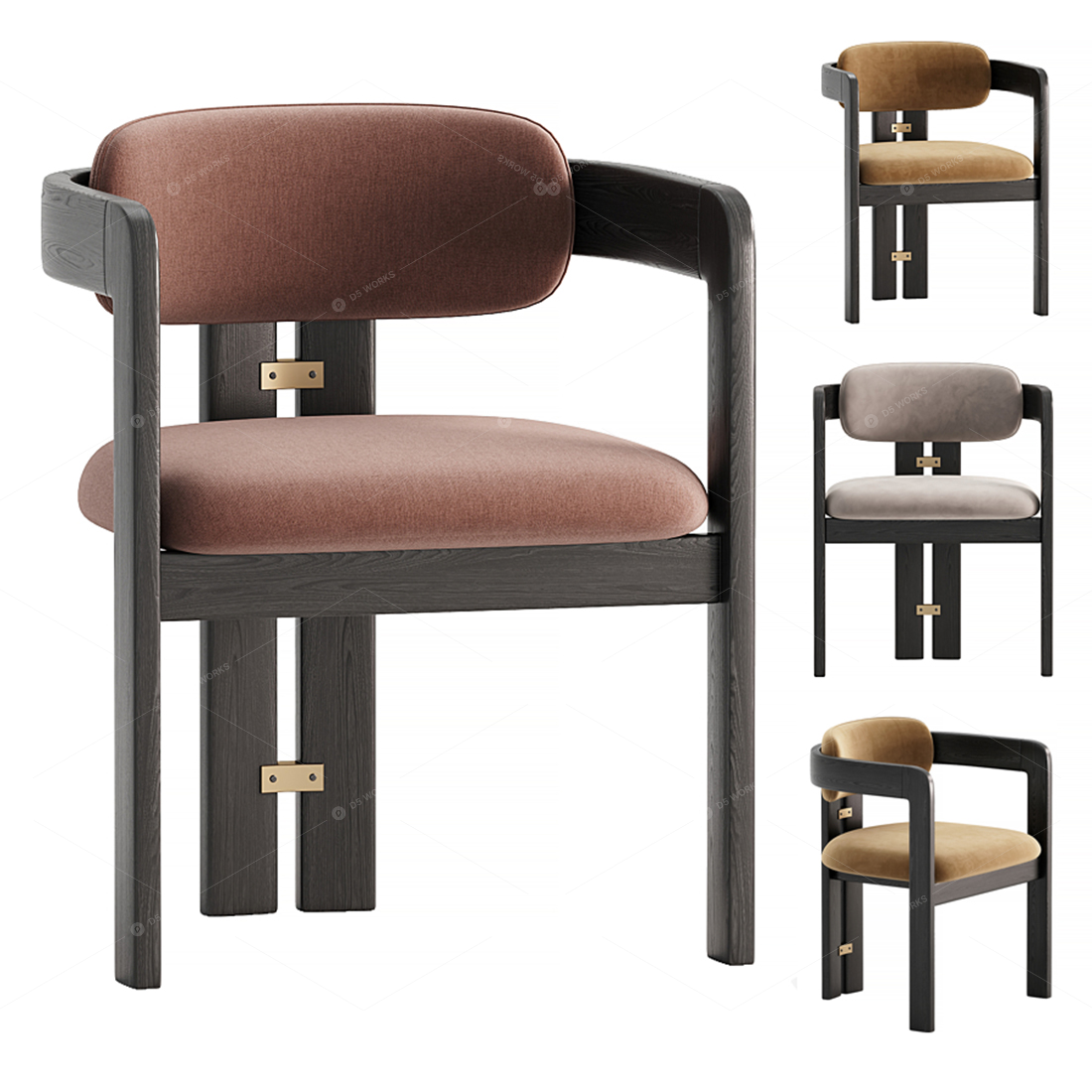Chairs 3D Models 4