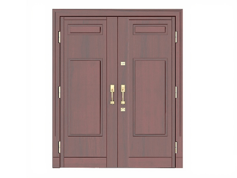 Modern Double Door