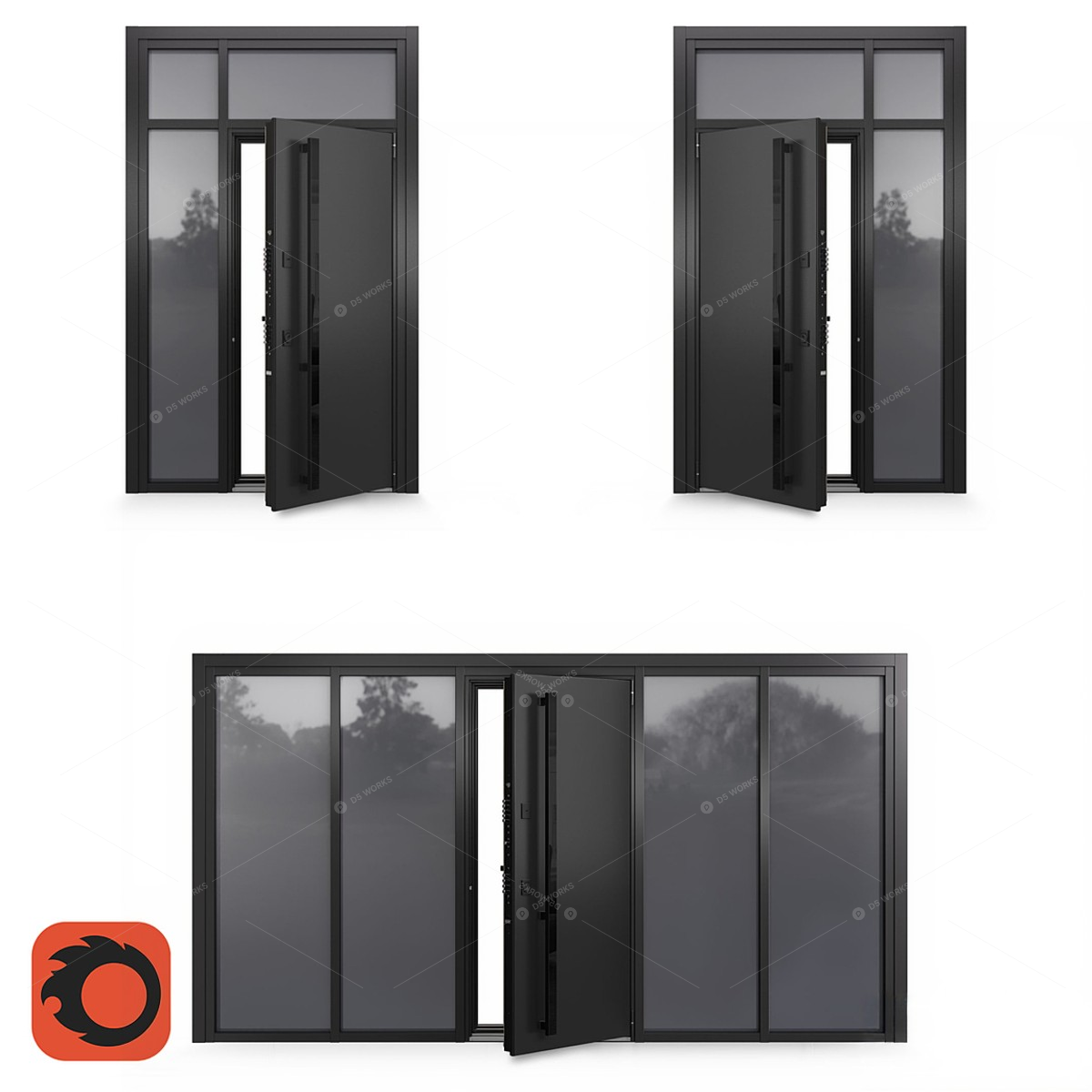 Doors 3D Models 7