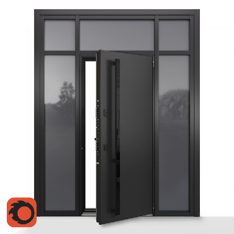 Modern Single Door