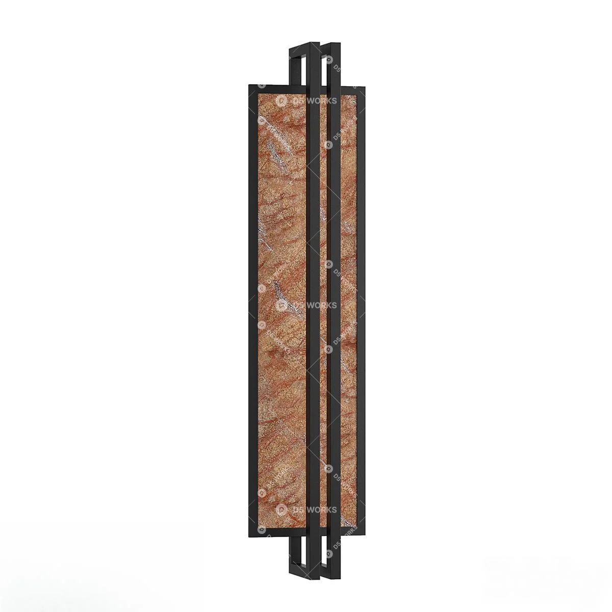New Chinese Wall Lamp 3d model thumbnail 2