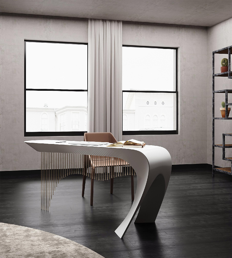 Modern Desk & Chair Set