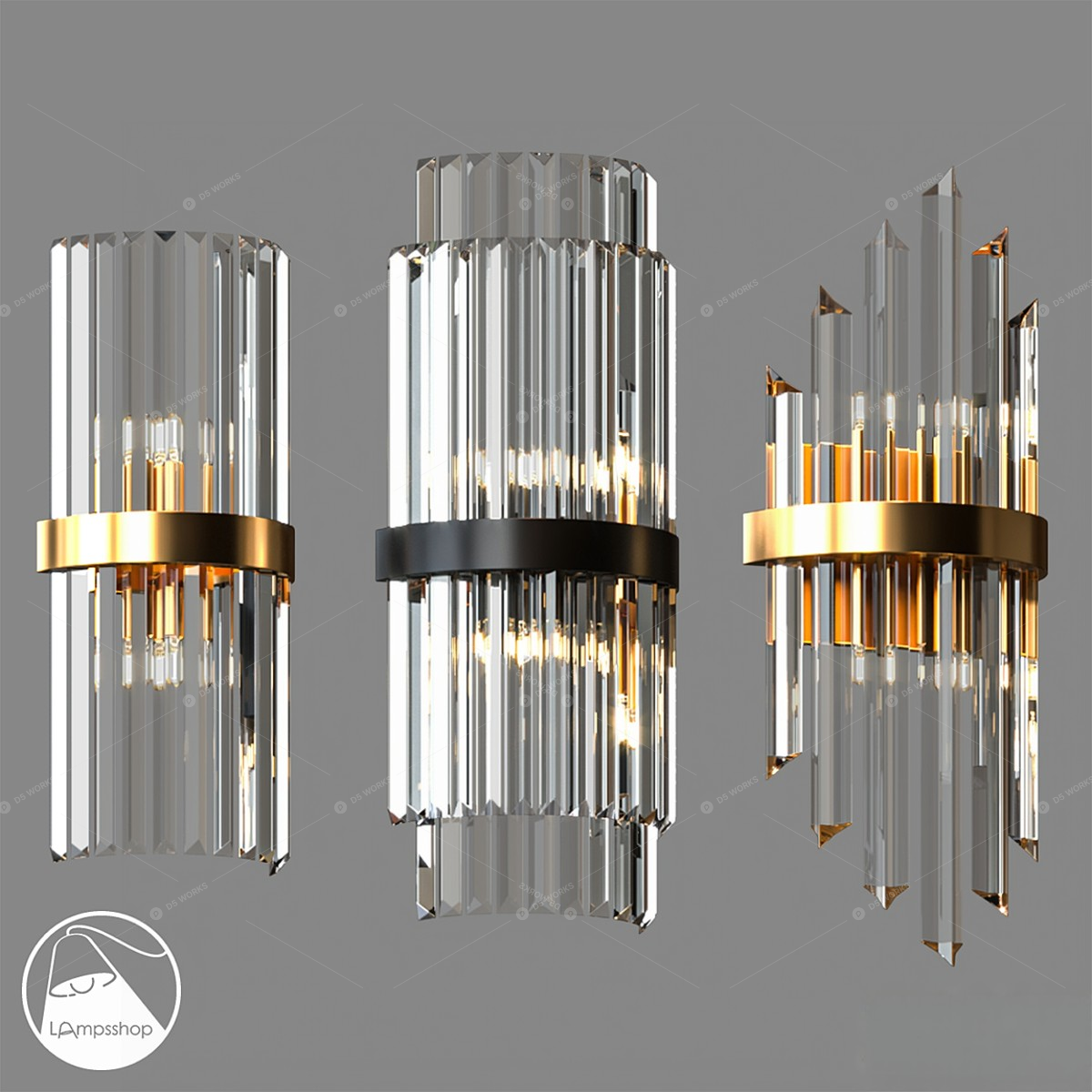 Wall Lights 3D Models