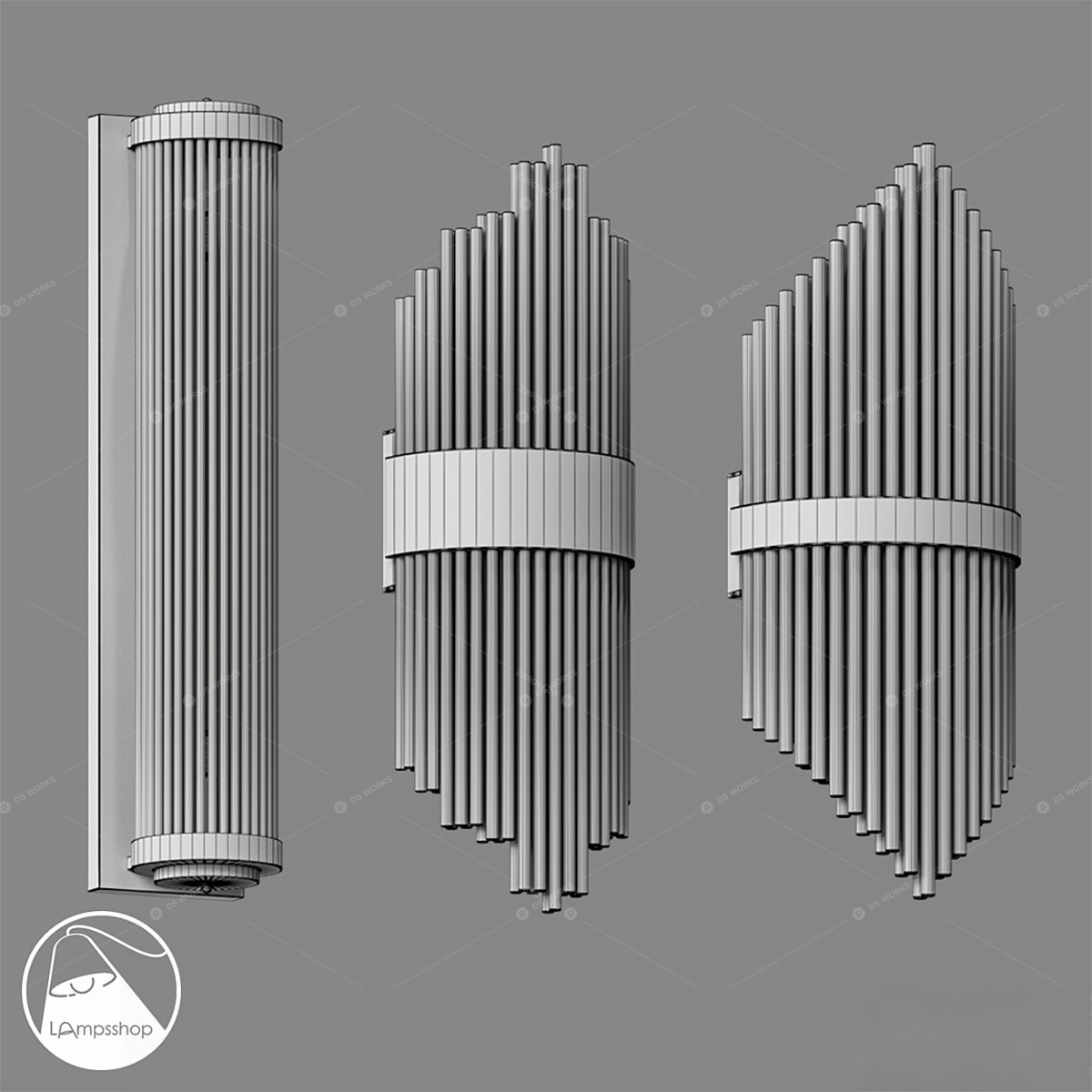 Wall Lights 3D Models 4