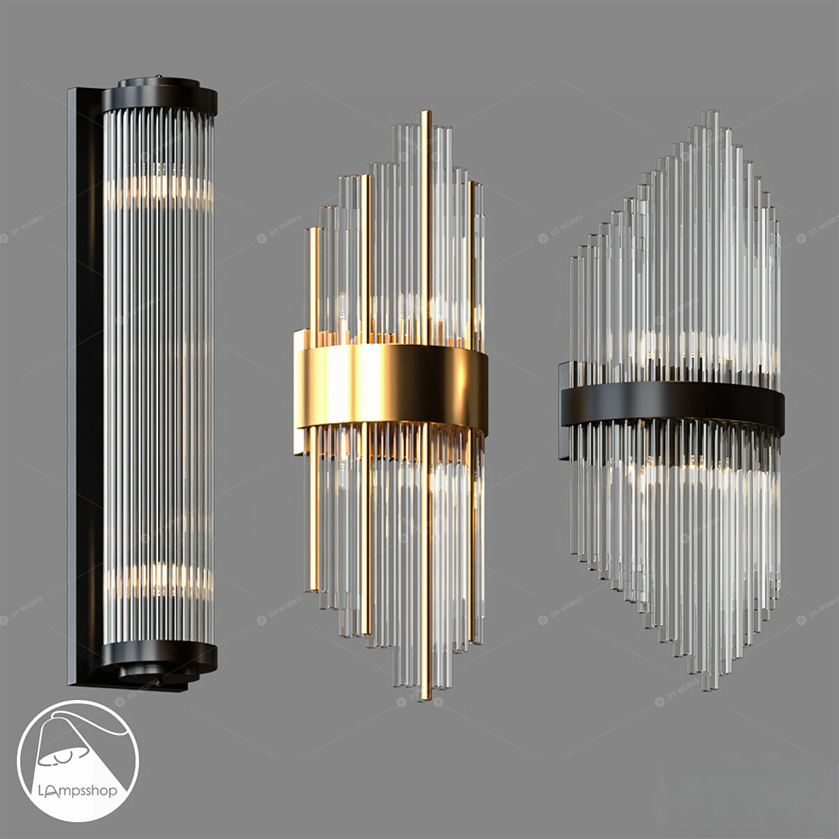 Wall Lights 3D Models 3