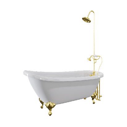 Bathtub bathtub with shower