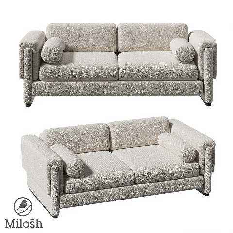 Modern Two-seater Sofa