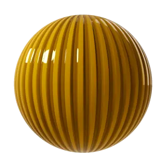 Yellow metal roof panel