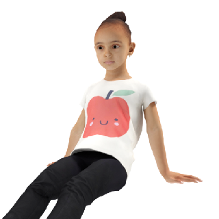 Child Abigail Sitting
