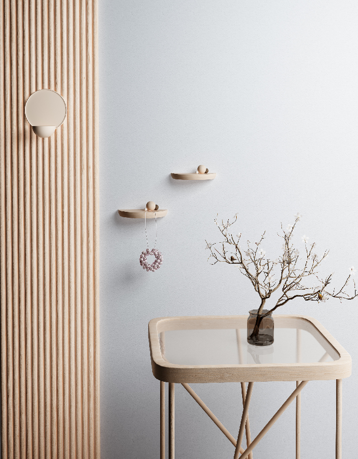 Wooden End Table