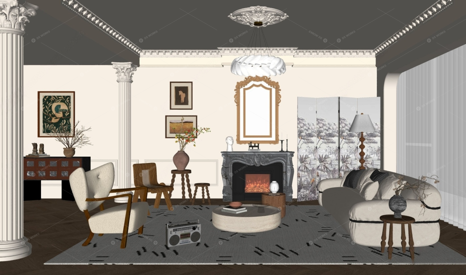 Living Rooms 3D Models 2