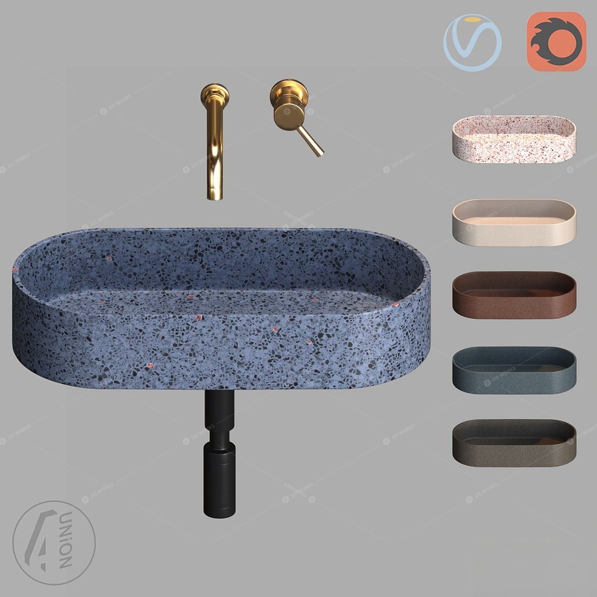 Wash Basins 3D Models