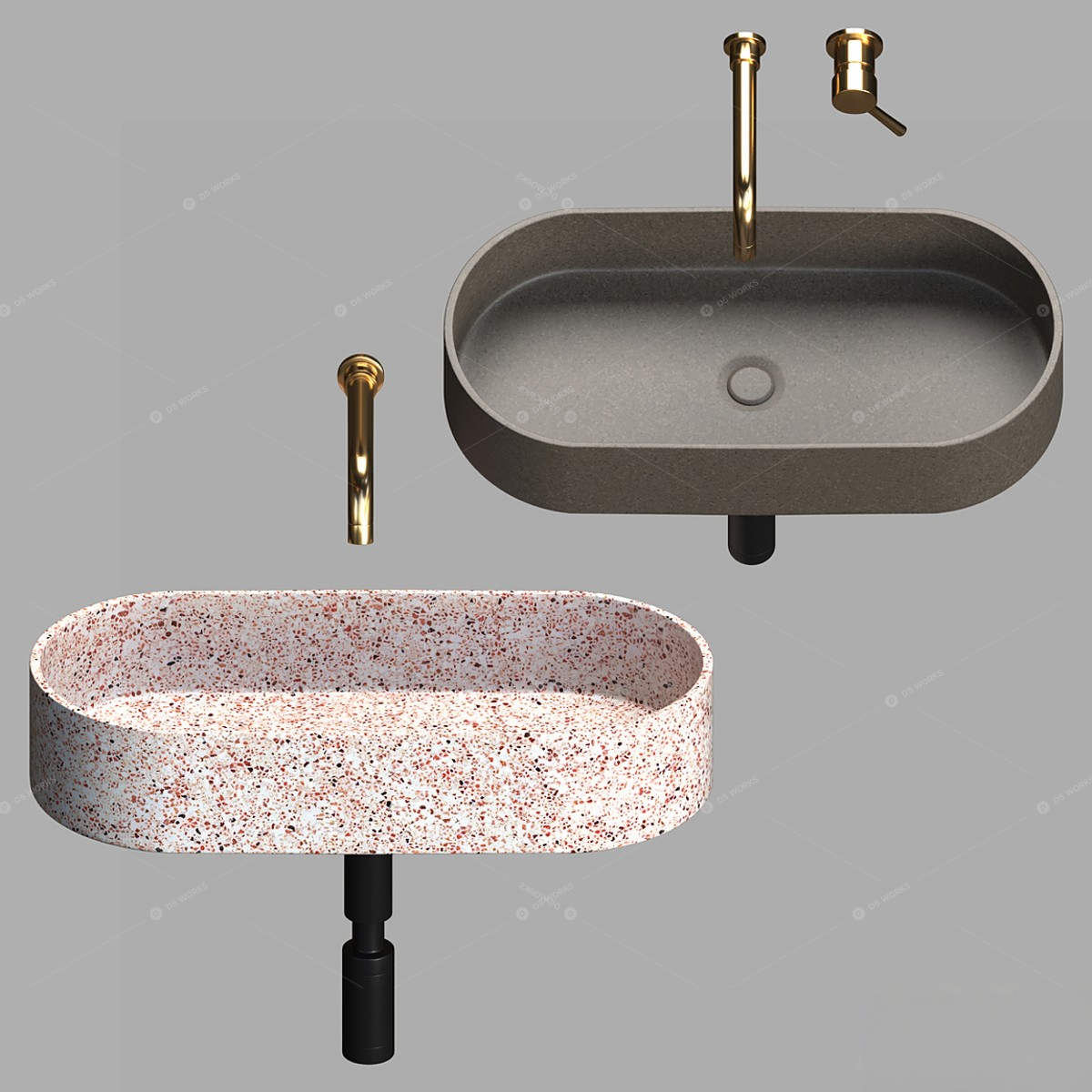 Wash Basins 3D Models 3