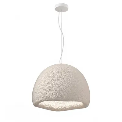 Textured Concrete Pendant Lamp 3d model