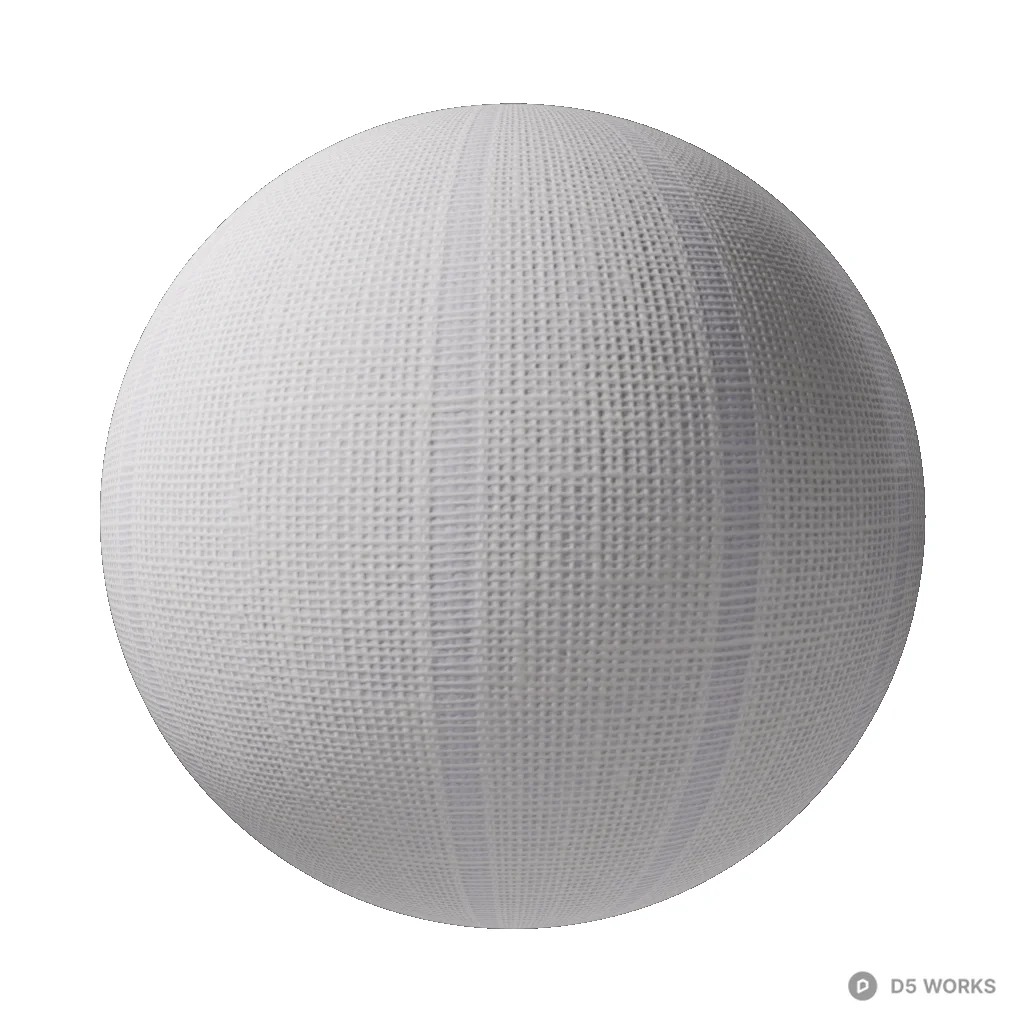 White striped linen pbr material - Image 1