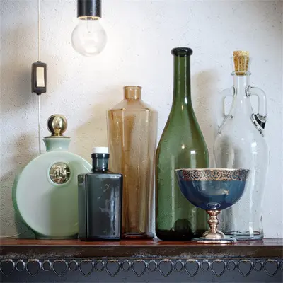 Modern Retro Wine Set