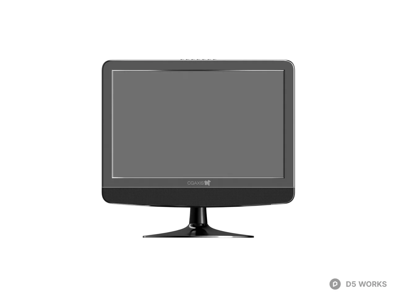 Computer Monitor 3d model thumbnail 2