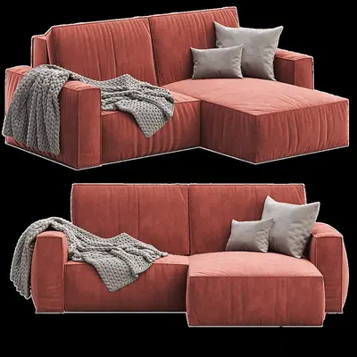 Postmodern Two-seater Sofa