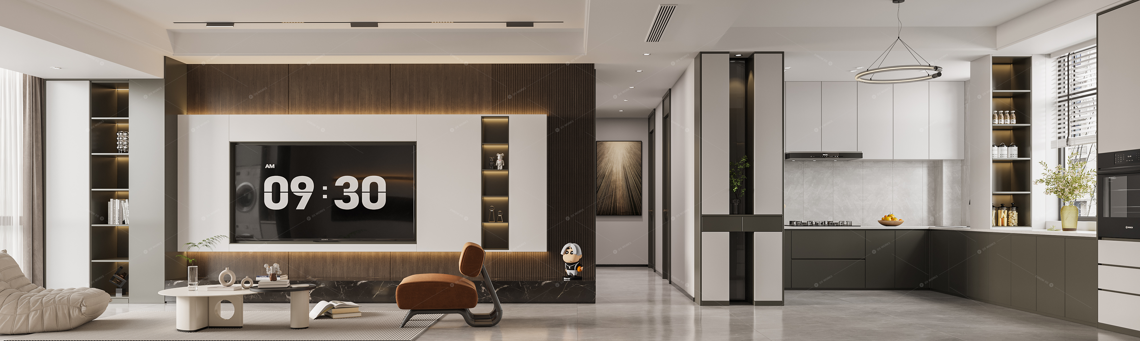 Living & Dining Rooms 3D Models 3