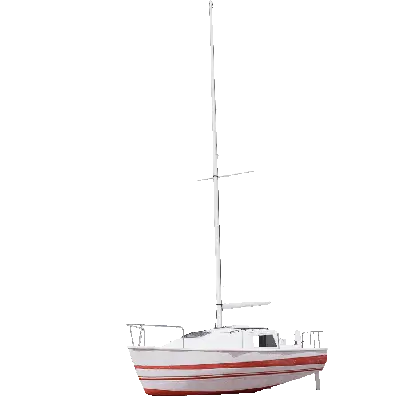 Sailboat(No sail) 3d model