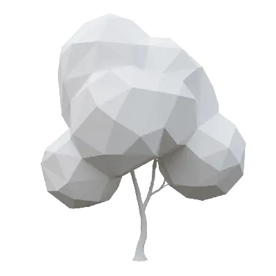 Lowpoly Plant 08 3d model
