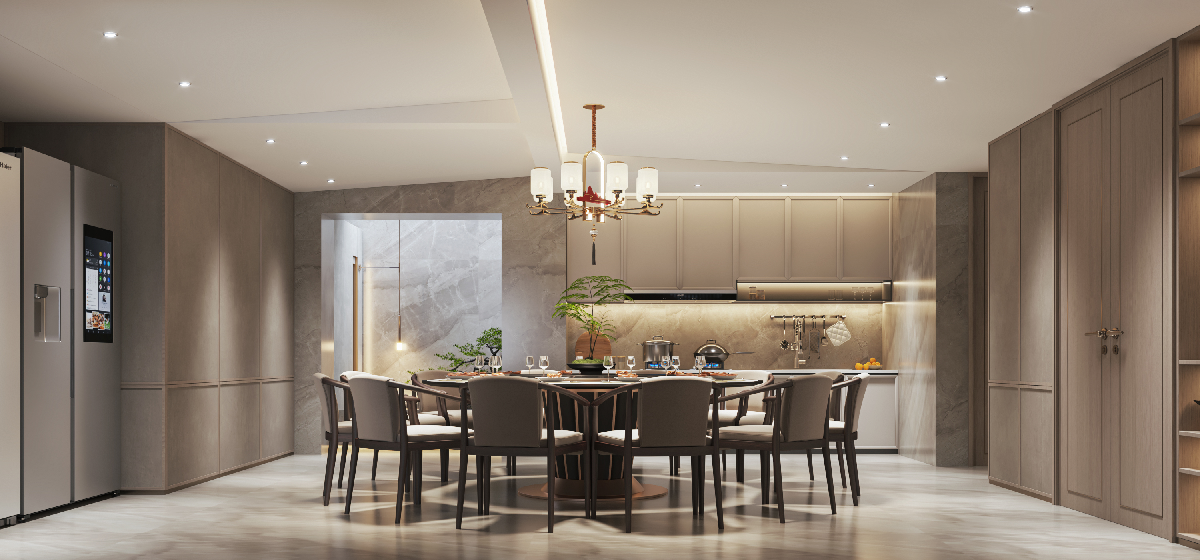 Modern Dining Room (Villa)