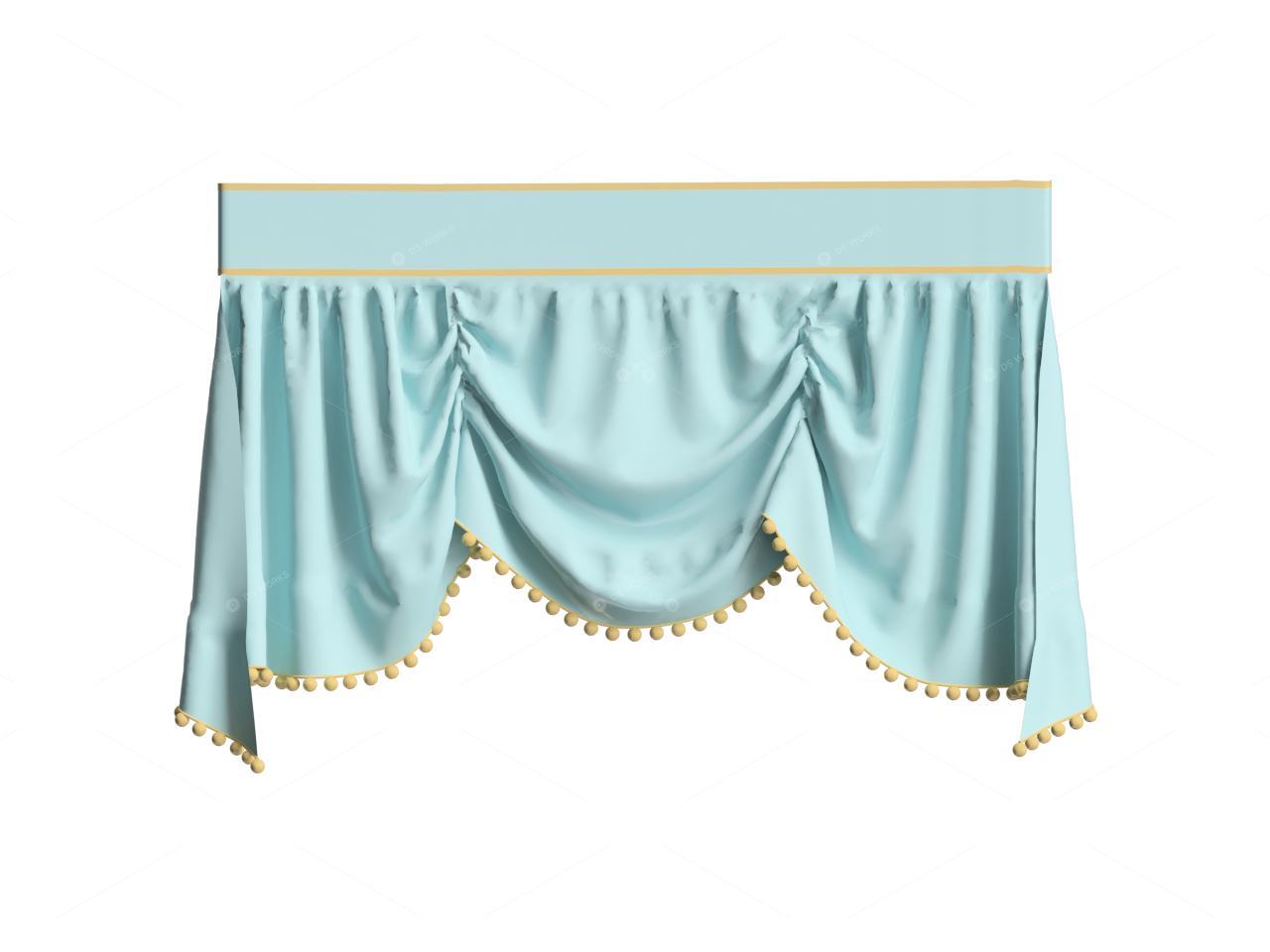 Curtains 3D Models 2
