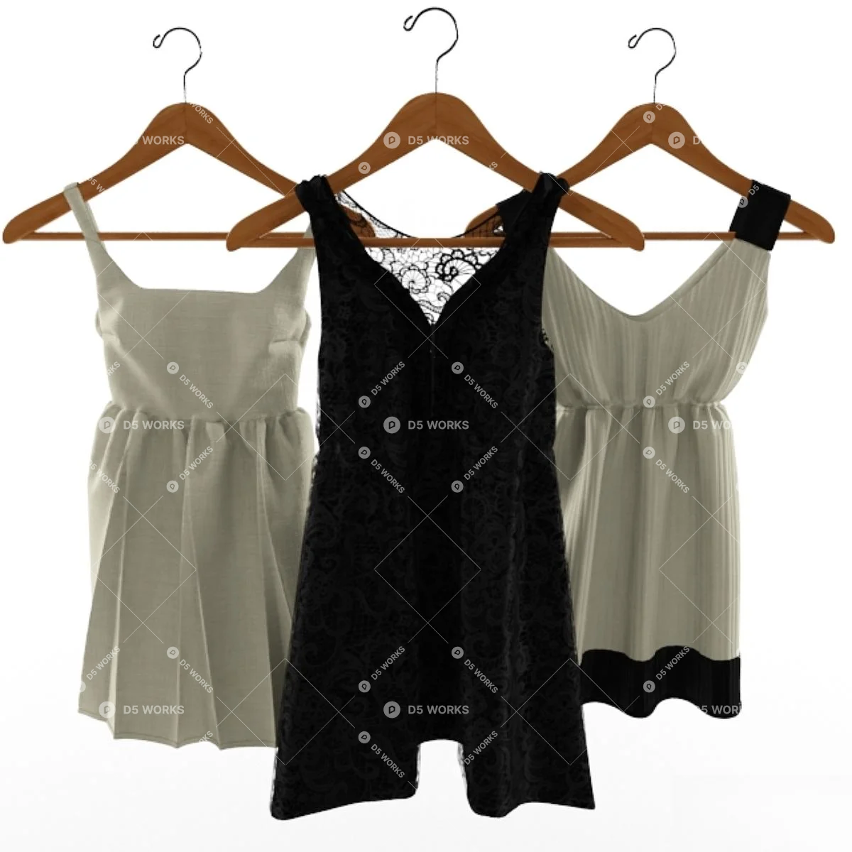 Clothes 3d model thumbnail 2