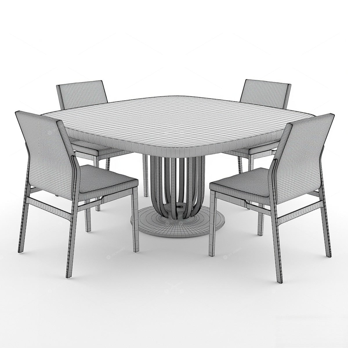 Furniture Sets 3D Models 3