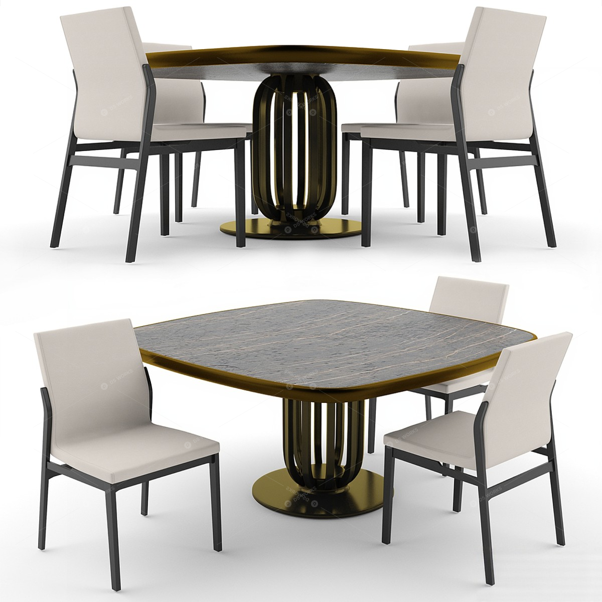 Furniture Sets 3D Models