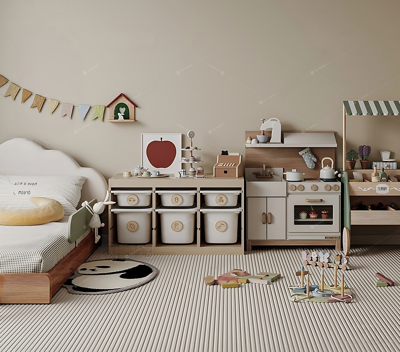 Children's Rooms 3D Models