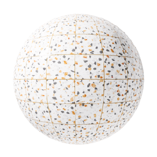 Terrazzo Orange terrazzo brick