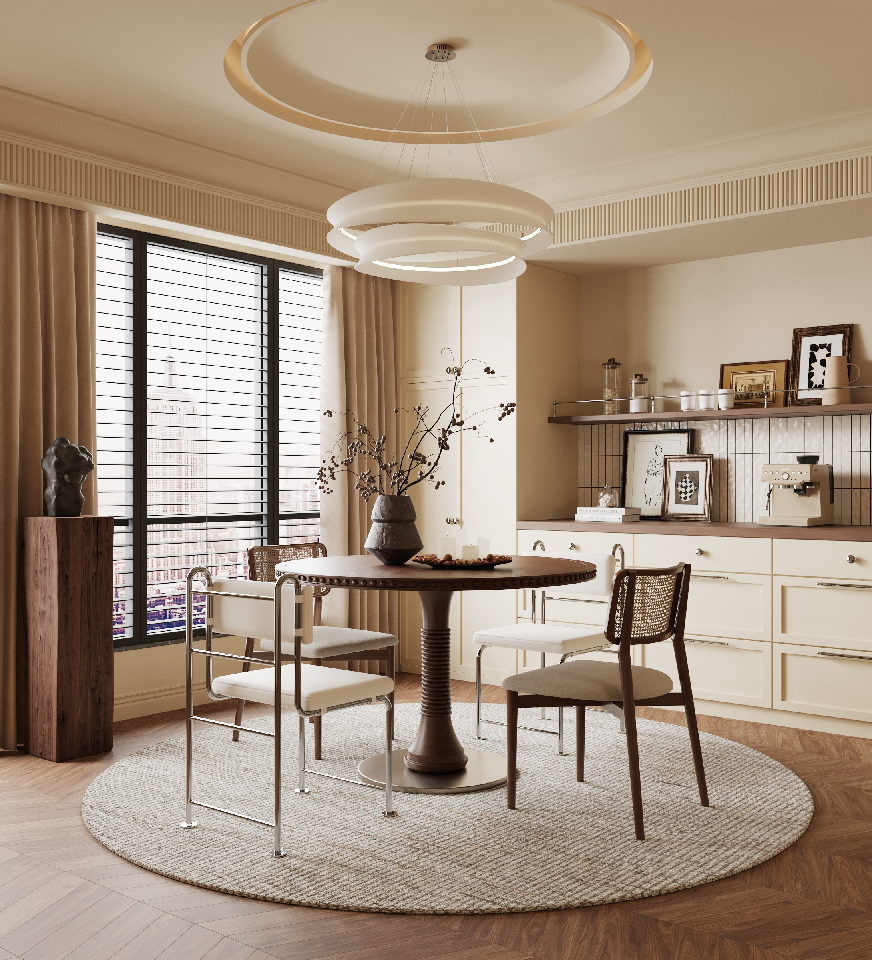 Mid-Century Modern Dining Room (Home)