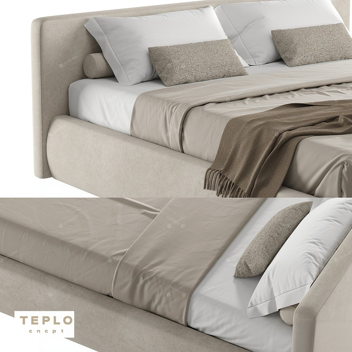 Beds 3D Models 3