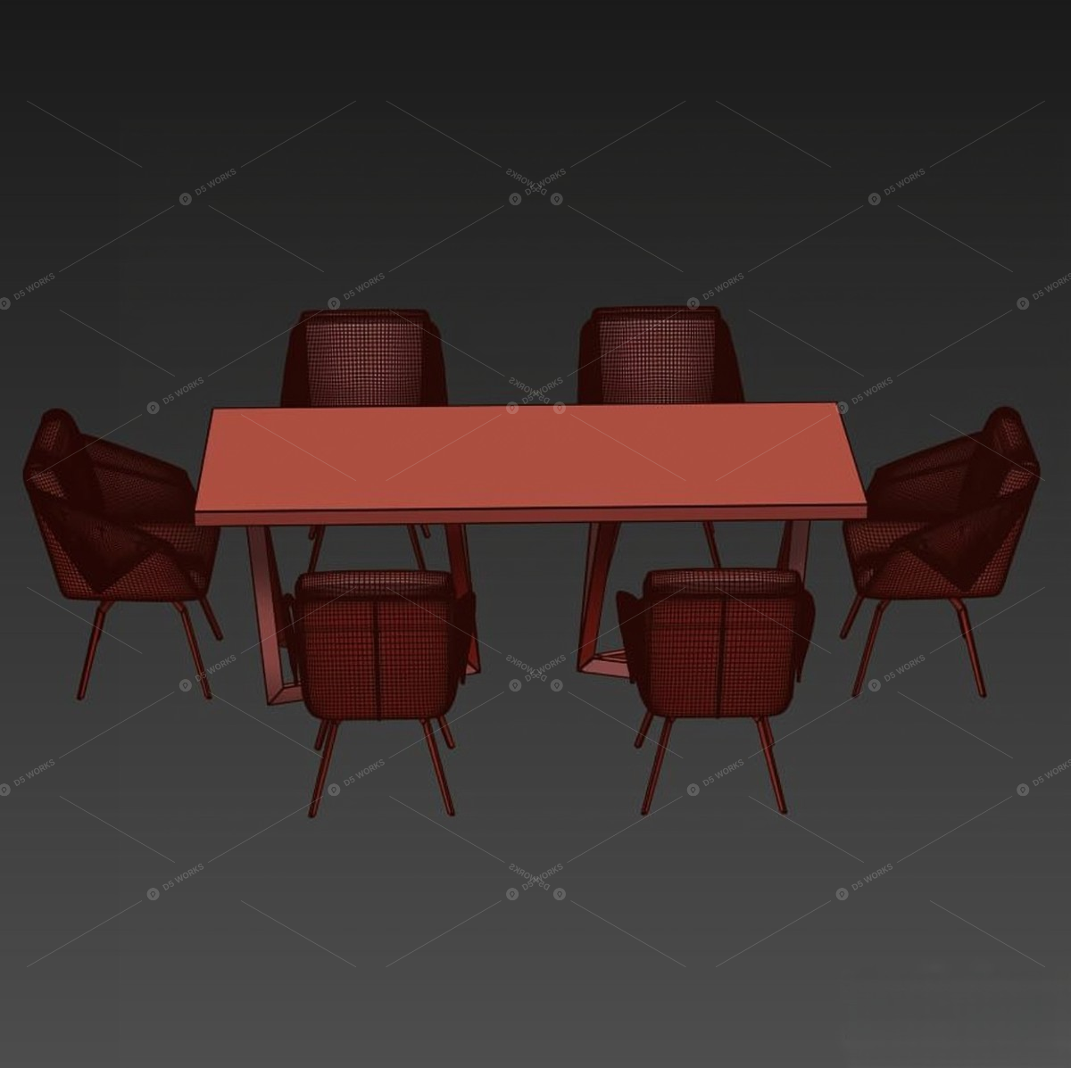 Furniture Sets 3D Models 3