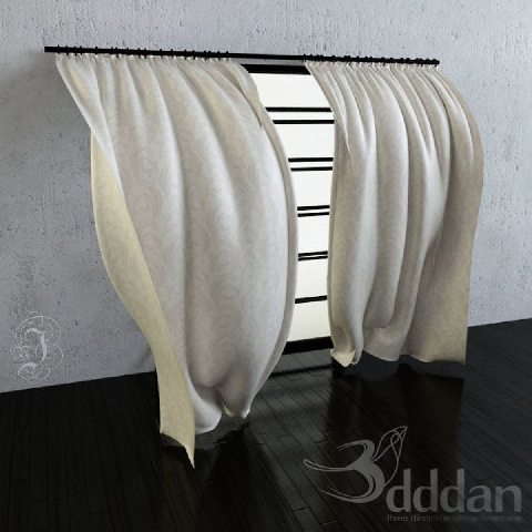 Modern Sheer Curtain