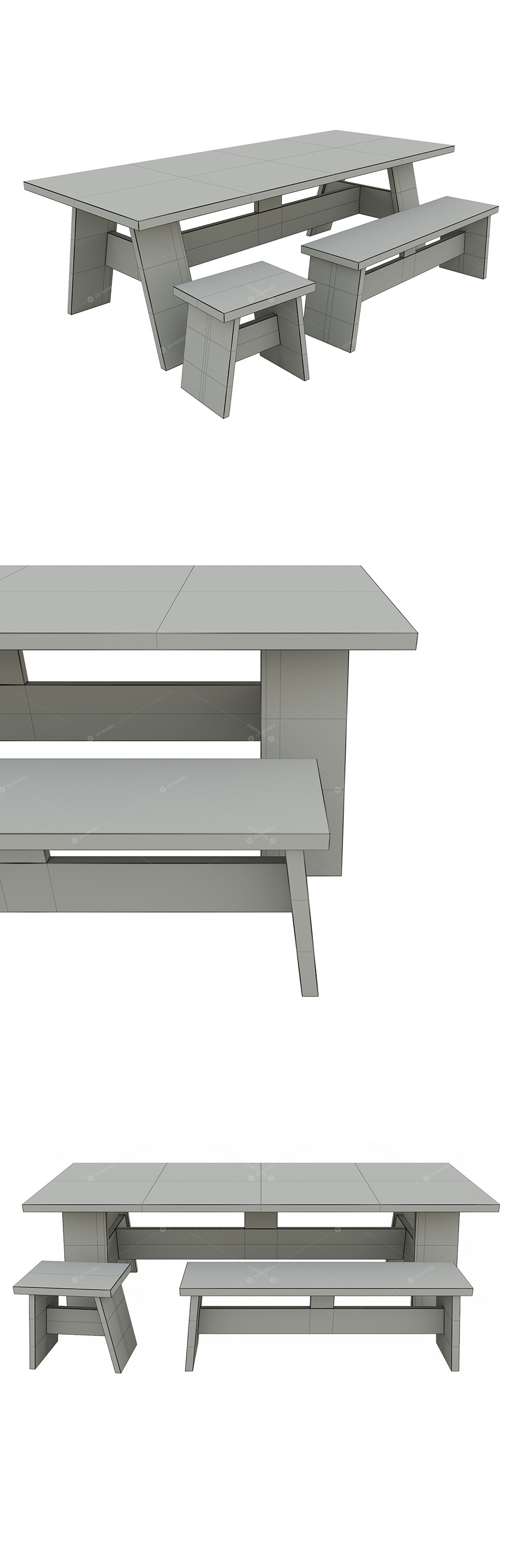 Outdoor Furniture 3D Models 3