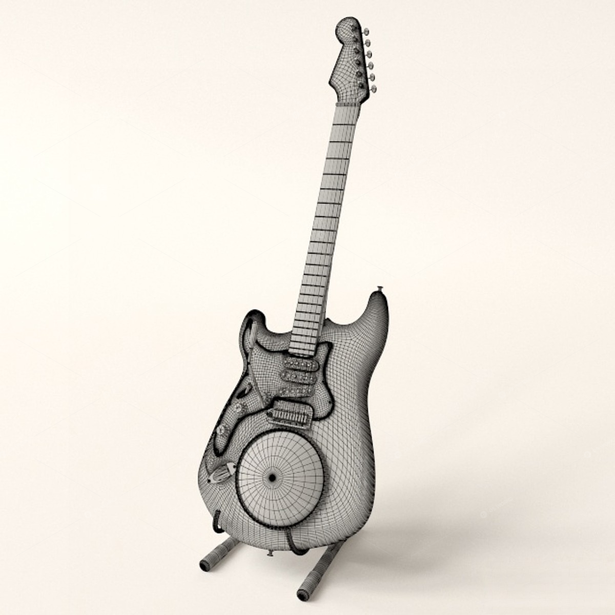Musical Instruments & Art Supplies 3D Models 3