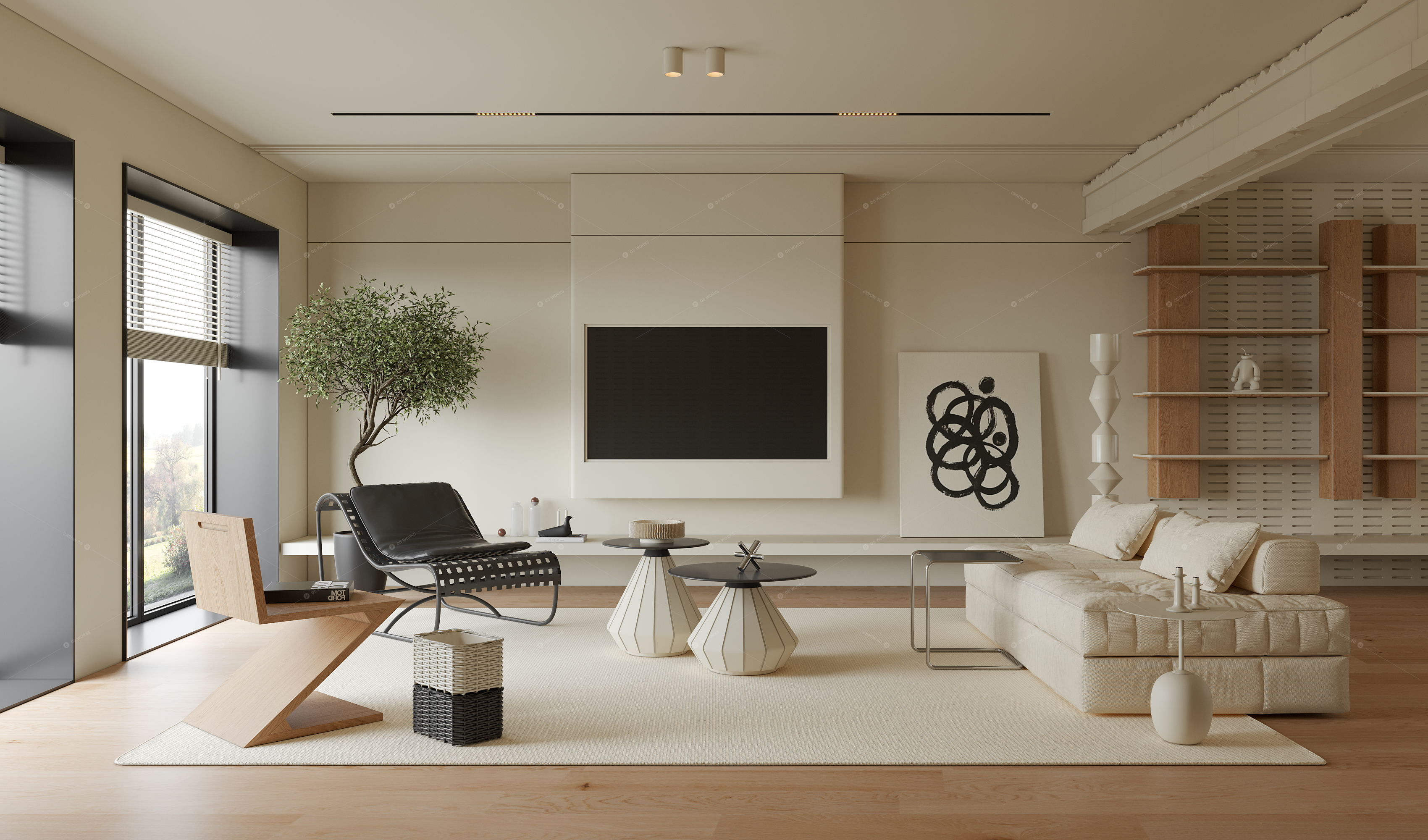 Living Rooms 3D Models