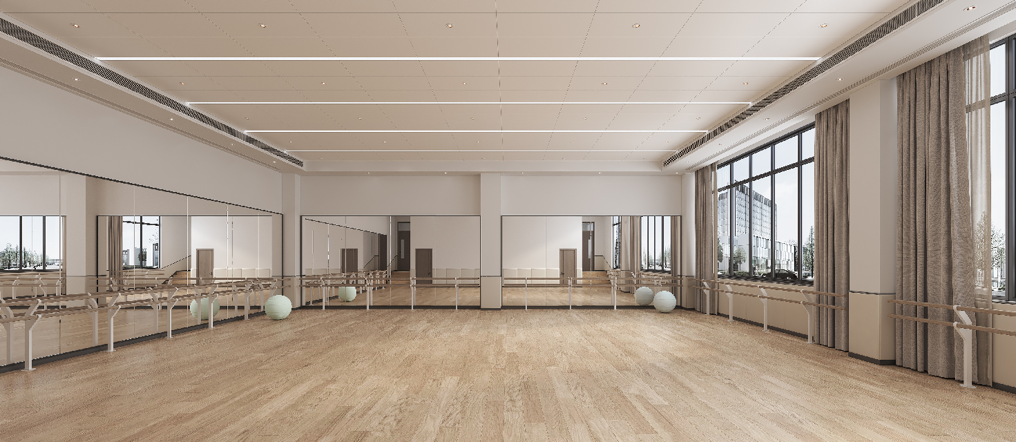 Modern Yoga Room