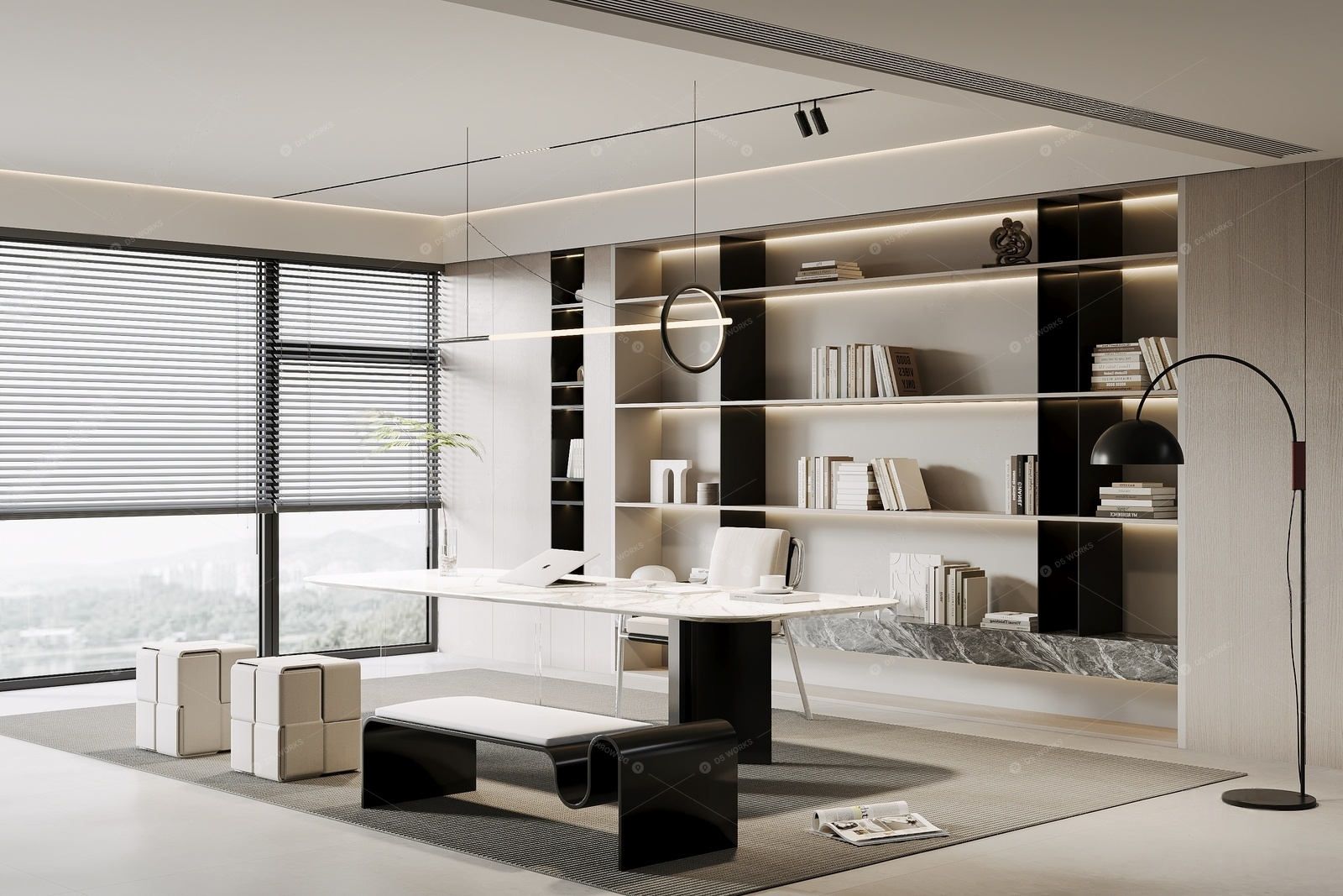 Office Spaces 3D Models