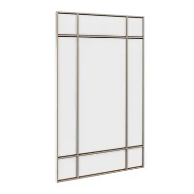 Geometric Frame Decorative Mirror 3d model