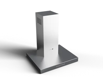Stainless Steel Range Hood 3d model