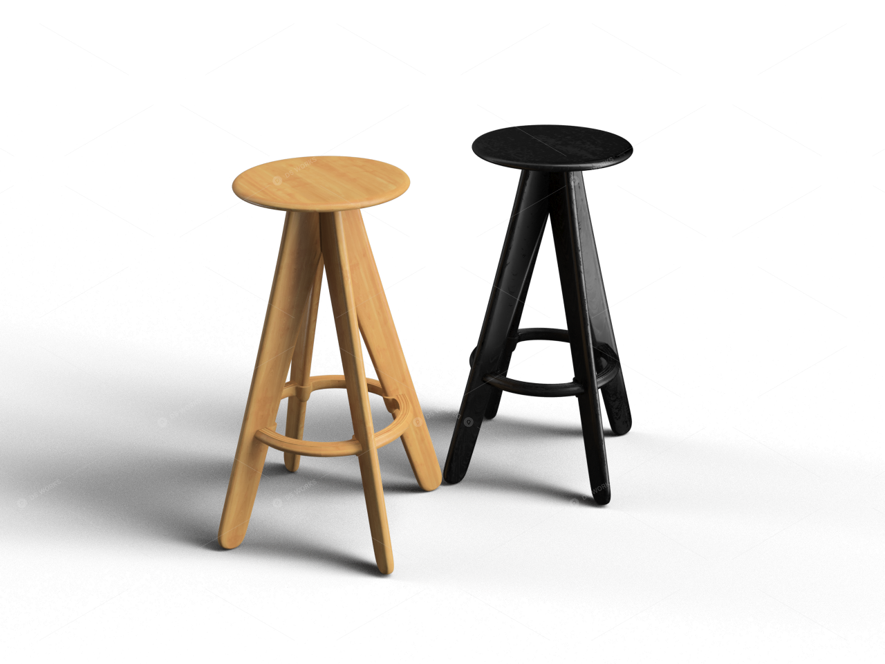 Stools 3D Models