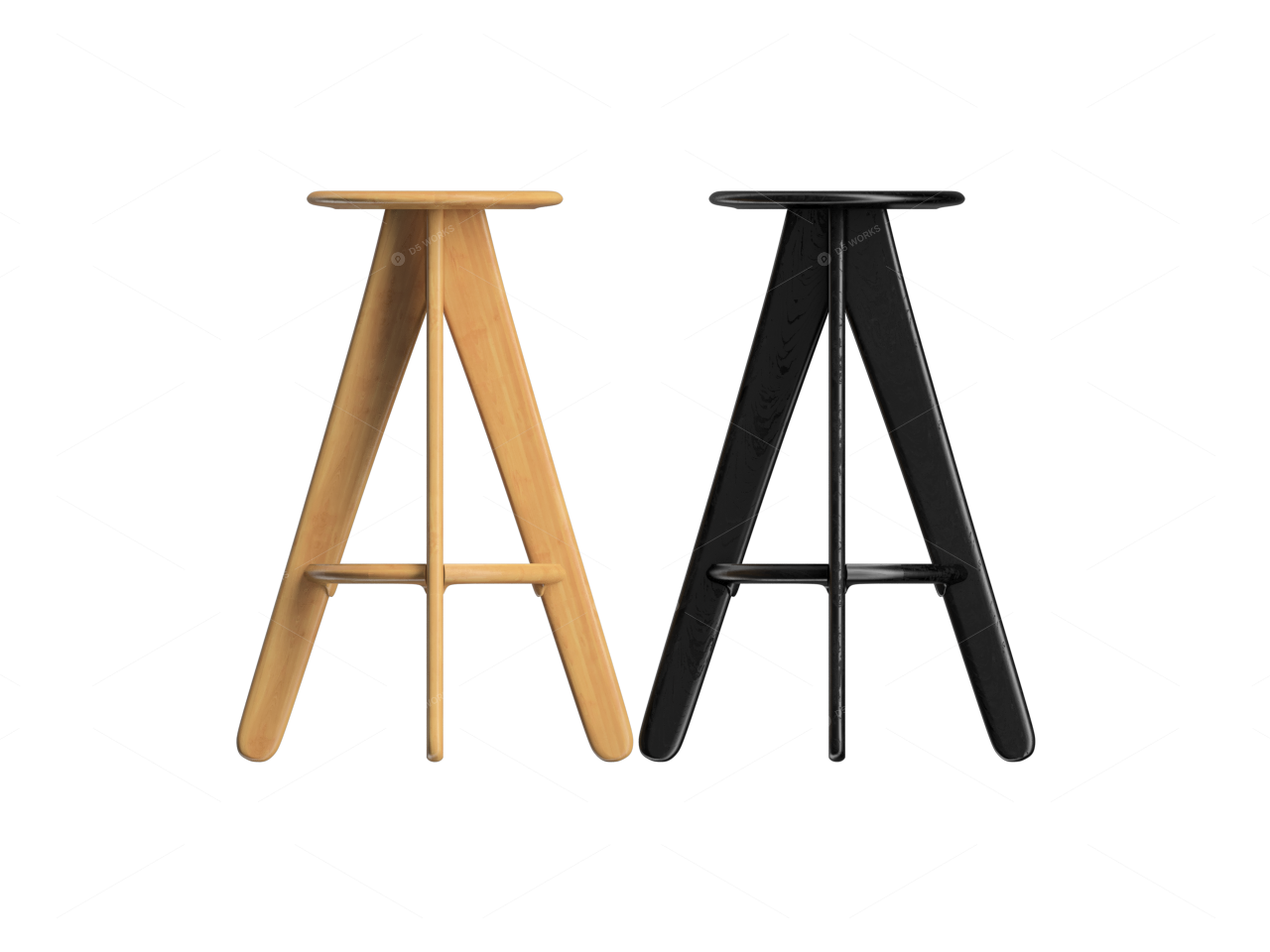 Stools 3D Models 2